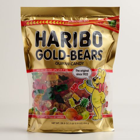 Haribo Gummy Bears, Haribo Gold Bears, Haribo Candy, Artificial Fruit, Kids Candy, Funnel Cake, Sour Candy, Weird Food, Food Platters