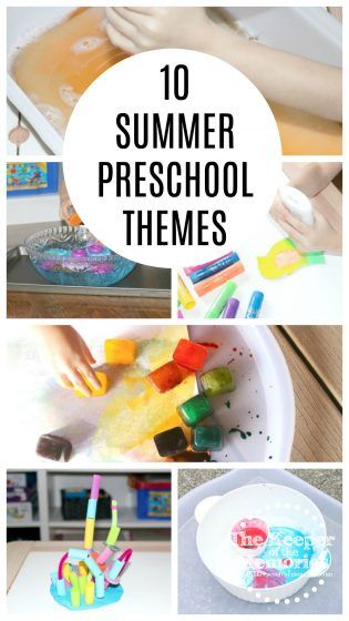 Here are 10+ Summer Preschool Monthly Themes that will for sure wow your little kids! Explore famous artists, pretend to be scientists, and even visit the zoo! You're definitely not going to want to miss these fun preschool craft & activity ideas! #preschoolthemes #kidsactivities #summer Preschool Monthly Themes, Fun Preschool Crafts, Summer Daycare, Summer Preschool Themes, Preschool Steam, Summer Lesson Plans, Seasons Preschool, Backyard Nature, Summer Lesson