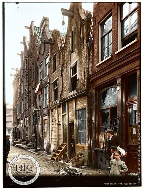 Amsterdam Holland, Colorized Photos, What A Beautiful World, Canal House, Amsterdam City, Inner City, Abandoned Houses, Utrecht, City View