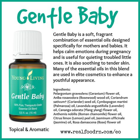 Gentle Baby Essential Oil Pin Gentle Baby Essential Oil, Essential Oils For Babies, Are Essential Oils Safe, Essential Oils For Kids, Young Living Essential Oils Recipes, Yl Oils, Gentle Baby, Yl Essential Oils, Chamomile Essential Oil