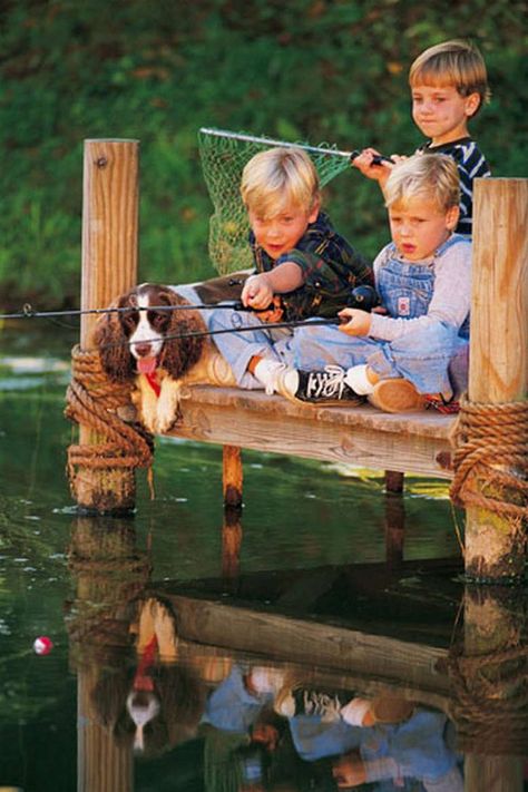 Country Life, Gone Fishing, Photos With Dog, Kids Fishing, Country Kids, Foto Inspiration, Lake Life, The Farm, Farm Life