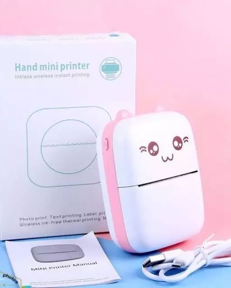 Portable Mini Pocket Printer🔥✨🥰 Pocket Printer, Pokemon Birthday Party, Mini Printer, Portable Printer, Pokemon Birthday, Infinite Possibilities, Capture Memories, Diy Pattern, A To Z