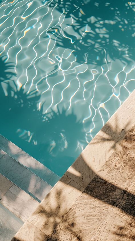 Enjoy the ultimate summer relaxation in this beautifully designed aesthetic pool. Water Aesthetic, Summer Backgrounds, Summer Pool, Summer Mood, Iphone Backgrounds, Digital Backgrounds, Summer Wallpaper, Summer Feeling, Laura Lee