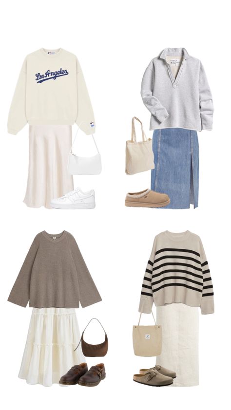 Christian Conference Outfit, Christian Girl Outfits For School, Christian College Outfits, Christian School Outfits, Pentecostal Winter Outfits, Apostolic Outfits Casual, Modest Fashion Outfits College, College Outfits Modest, Modest Comfy Outfits