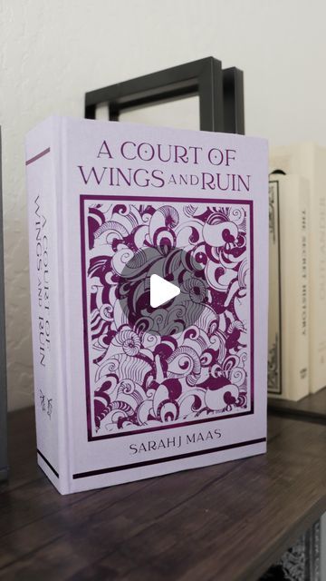 Sydney on Instagram: "Wait until you see the METALLIC PURPLE 💜  ___  A court of wings and ruin, special edition book, rebinding paperbacks, bookbinding, rebinding the ACOTAR series, custom book cover, book restoration, rebinding ACOWAR" How To Rebind A Book, Book Binding Design Cover, Acotar Rebind, Rebinding Books Diy, Hard Cover Book Design, Acotar Book Cover, Book Rebind, Rebound Books, Book Restoration