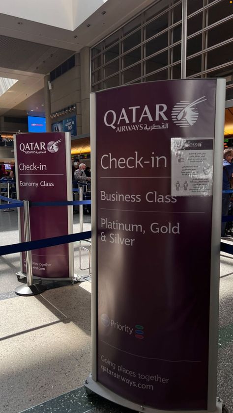 Qatar Airplane Aesthetic, Qatar Airways Business Class Aesthetic, Qatar Airways Business, Qatar Airport, Cute Family Quotes, Airport Vibes, Pilot Career, Qatar Travel, Business Class Flight