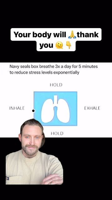 Box Breathing, Calm Yourself, James Moore, Breathing Meditation, Inhale Exhale, Navy Seal, Breathing Techniques, Stretching Exercises, Breath In Breath Out