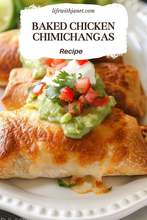 Oven Chimichangas, Baked Chicken Chimichangas, Chicken Chimichanga, Chicken Chimichangas, Chimichanga Recipe, Crispy Chicken Burgers, Chicken And Cheese, Keto Diet Guide, Crispy Baked Chicken