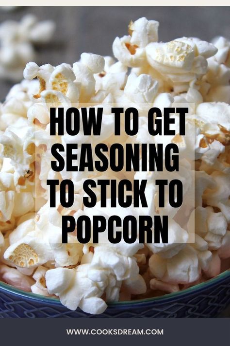 Air Popped Popcorn Recipe, Diy Popcorn Seasoning, Homemade Popcorn Seasoning Recipes, Homemade Popcorn Flavors, Seasoned Popcorn, Homemade Popcorn Seasoning, Popcorn Seasoning Recipes, Gourmet Popcorn Recipes, Cooking Popcorn