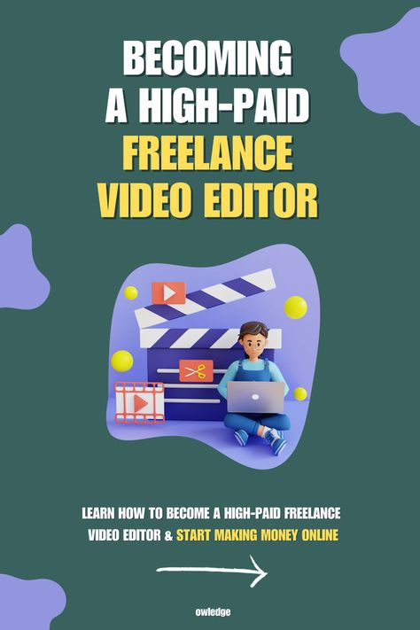 Become a freelance video editor in 2024 Freelance Editing, Handy Tools, Effective Learning, Remote Workers, Soft Skills, Career Goals, Be Your Own Boss, Start Making Money, Job Opportunities