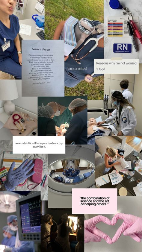 nurse anesthesiologist vision board Nursing School Inspiration, Medical Assistant Student, Nursing Goals, Nursing Motivation, Medical School Life, Nursing School Motivation, Nurse Anesthetist, Medical Student Motivation, Nurse Aesthetic