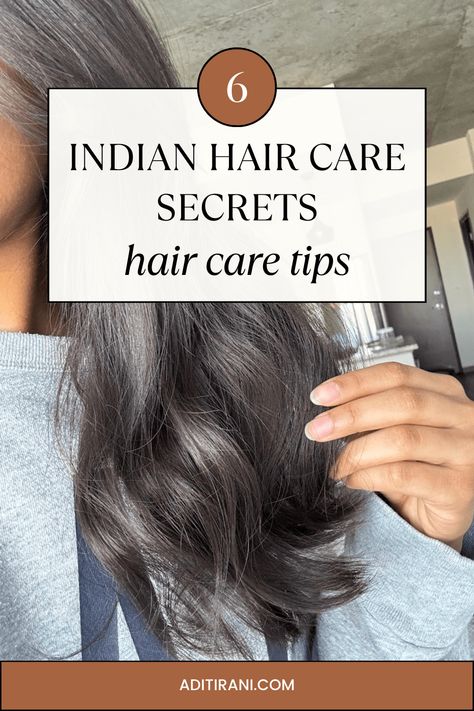 6 Indian Hair Care Secrets for Soft, Shiny, and Healthy Hair - Aditi Rani Indian Hair Care Tips, Indian Hair Secrets, Indian Hair Care Products, Soft Hair Remedies, Indian Hair Oils, Indian Hair Growth Secrets, Hair Thickening Remedies, Indian Hair Care, Accelerate Hair Growth