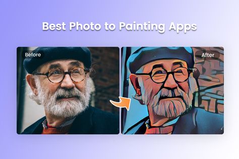 Check out the 8 best free photo to painting apps that can help you turn your pictures into paintings without any hassle. Convert Photos to paintings with our various image filters and effects. Have a try! Picture Into Painting, Best Photoshop Apps, Photo To Painting Photoshop, Painting Over Photos, How To Make A Photo Look Like A Painting, Turn A Photo Into A Painting, Photo To Painting App, Turn Picture Into Painting, Merging Photos In Photoshop