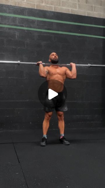 CHRISTOPHE BESNARD on Instagram: ". EVERY 2 minutes FOR 20 minutes (10 sets) : 10 hang muscle clean + 10 hang squat clean + 10 shoulder press (strict press) + 10 push press.  Levels : XL : 10+10+10+10 M : 8+8+8+8 XS : 6+6+6+6  Weight : Empty Bar (20kg Men / 15kg Women)  #crossfit #fitness #workout #wod #training #barbell #empty #reps #core #strength #strong #barbellcycling" Barbell Workout Mens, Barbell Workout For Women, Squat Clean, Crossfit Workouts Wod, Crossfit Men, Squat With Bar, Barbell Press, Barbell Squat, Barbell Workout