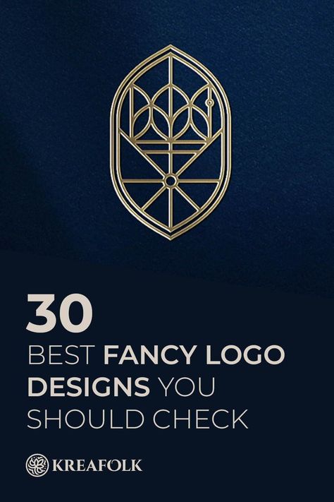 A brand should be at least two things; fancy and fabulous! Check out some of the fanciest logo designs we have curated to inspire your project! Gift Logo Design Ideas, Fancy Logo Design, Logo Rond, Fancy Logo, Gift Logo, Craft Logo, Logo Design Ideas, Logo Designs, Brand Strategy