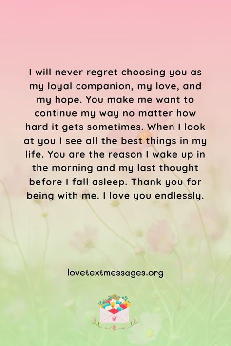 I hope that every dream you have comes true because you deserve all the love in the world. I promise to always be there for you, to support you, and to love you no matter what happens. Have a great day beautiful! love quotes for him and relationship goals for couple I Promise To Love You Quotes For Him, Have A Good Day Husband, Lucky To Have You Quotes Boyfriends, Have A Great Day Quotes For Him, Beautiful Love Quotes For Him, Love Messages For Boyfriend, Messages For Boyfriend, Great Day Quotes, Love Notes For Husband