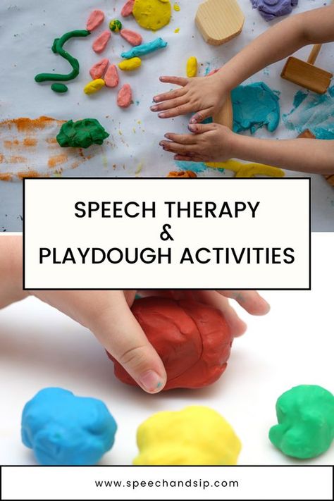 How do you incorporate speech therapy targets when playing with playdough? This post is for you if you’re looking for speech, language and communication arwas to focus on when engaging in playdough activities with your child. From stories to speech sounds and gestalt language to vocabulary and concepts, speech therapy activities like playdough can help with supporting your child’s development Speech Therapy For Toddlers Activities, Speech Activities For Toddlers, Communication And Language Activities, Speech Language Pathology Grad School, Speech Therapy For Toddlers, Speech Therapy At Home, Playdough Ideas, Speech Therapy Activities Preschool, Language Development Activities