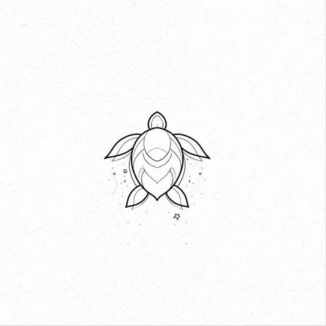 Simple Tattoos Animals, One Line Turtle Tattoo, Sea Turtle Line Tattoo, Fine Line Tattoo Animal, Fineline Turtle Tattoo, Fine Line Sea Turtle Tattoo, Turtle Line Tattoo, Turtle Tattoo Minimalist, Mauritius Tattoo