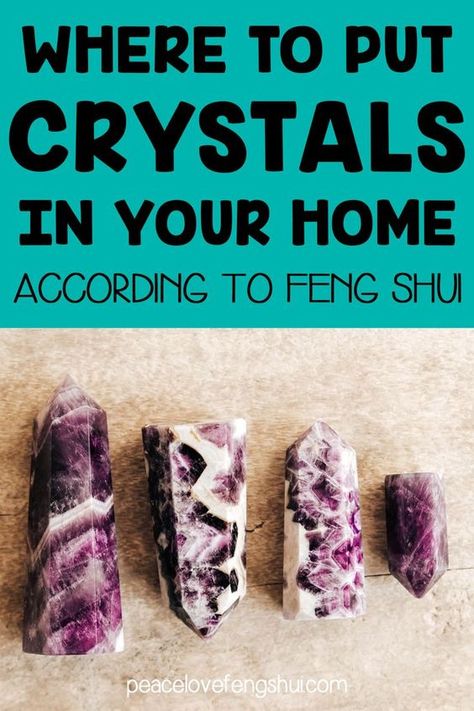 Crystal Placement In Home, Crystal Placement, Feng Shui Good Luck, Feng Shui Guide, Crystal Room Decor, Financial Blessings, How To Feng Shui Your Home, Reiki Room, Feng Shui Wealth