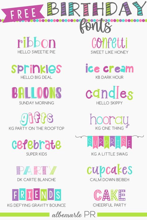 Free Birthday Fonts Hand Lettering Fonts Markers, Banner Font Design, Free Fonts For Canva, Svg Fonts Free, Birthday Banner Svg Free, Creative Fabrica Fonts, Free Cute Fonts, Cute Canva Fonts, Cute Free Fonts