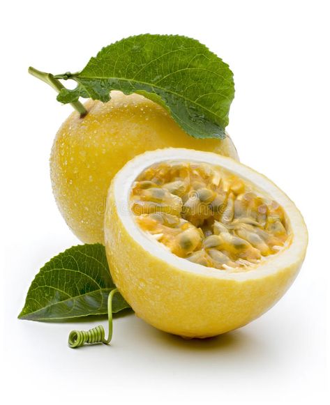 Yellow Passion Fruit, Berry Plants, Sugar Apples, Yellow Fruit, Fruit Photography, Fruit Mixes, Sour Taste, Stone Fruit, Exotic Fruit