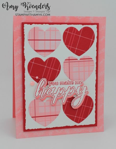 Stampin’ Up! Thoughtful Moments Hybrid Embossing Folder Card – Stamp With Amy K Stampin Up Adoring Hearts Hybrid Embossing Folder, Su Adoring Hearts, Stampin Up Thoughtful Moments, Thoughtful Moments Hybrid Embossing Folder, Most Adored Dsp, Stampin Up Thoughtful Moments Hybrid, Stampin Up Valentine Cards 2024, Stampin Up Sending Love, Stampin Up Valentine Cards 2023