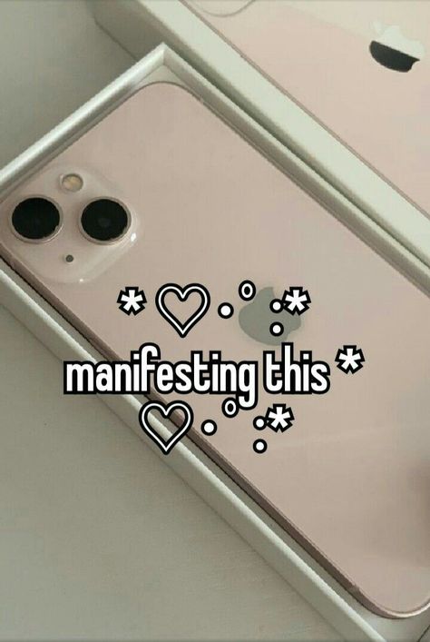 Manifest New Phone, Manifest An Iphone, How To Manifest A New Phone, New Phone Manifestation, Manifesting Iphone, Iphone Manifestation, Iphone 13 Aesthetic, Manifesting Vision Board, Motivation Pictures