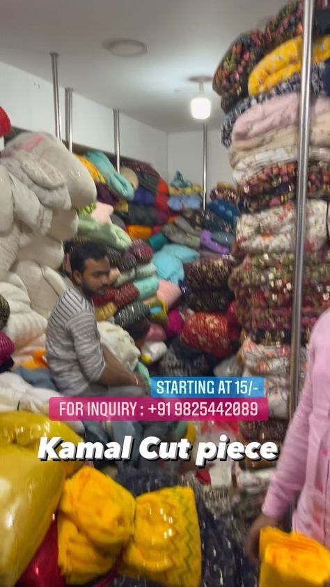 textileblogger on Instagram: Shop-Kamal Cut Piece Address- 2009-10 Avadh textile market, Opp. New Bombay market, Sahara Darwaja, Surat, Gujarat #fabric… Surat Textile Market, Cheap Shopping, Surat Gujarat, Textile Market, Shopping Places, Instagram Shop, Marketing, Photo And Video, Fabric