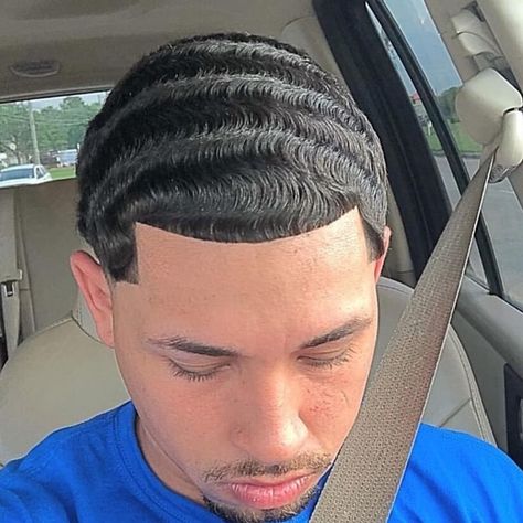 Waves 360, Straight Hair Waves, Black Man Haircut Fade, 360 Waves Hair, Waves Hairstyle Men, Andis Clippers, Euphoria Aesthetic, Waves Haircut, Bald Men Style