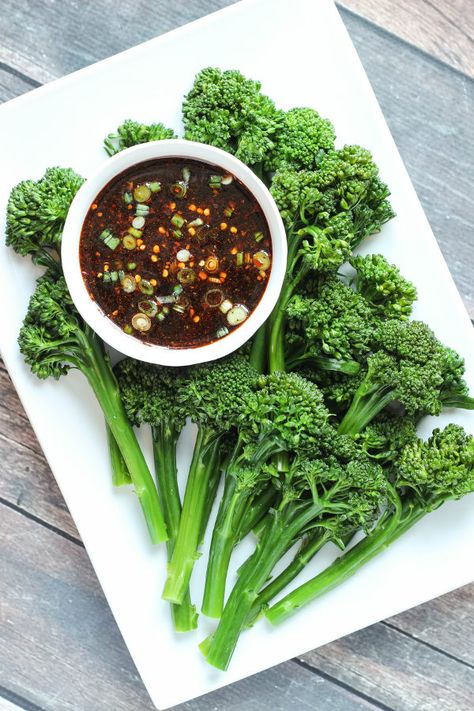 Steamed broccoli can be a real treat! You just need to season it up some and I don't mean ranch dressing for the millionth time! This healthy Korean BBQ dipping sauce is savory and delish. The flavorful Asian sauce gives some serious pep to simple broccoli. Even kiddos like this sauce! It is sweet and zesty but not super spicy. #koreanbbq #sidedish #homemadesauce #easy #fromscratch Sauce For Steamed Broccoli, Korean Bbq Dipping Sauce, Bbq Broccoli, Treetop House, Bbq Dipping Sauce, Korean Bbq Sauce, Chinese Vegetables, Broccoli Recipe, Asian Sauce