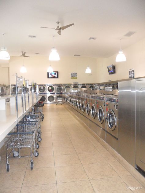 The Perfect Laundromat/Coin Laundry Space, Retail/Small Business (commercial) for filming/photoshoot in Los Angeles, CA, 90006 Coin Laundromat, Laundromat Business, Laundry Business, Coin Laundry, Laundry Space, Laundry Mat, Laundry Shop, Laundry Design, Trust Fund