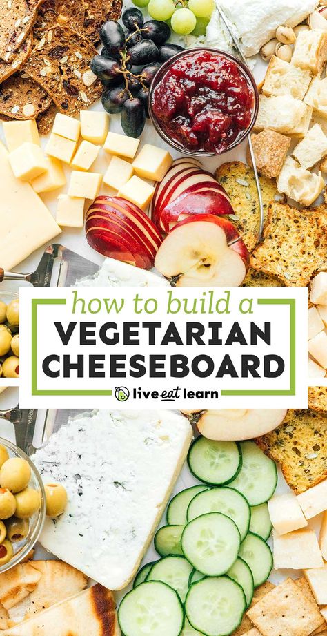 Vegetarian Cheese Board, Charcuterie Vegetarian, Vegetarian Charcuterie, Vegan Thanksgiving Main Dish, Vegetarian Buffet, Vegetarian Christmas Recipes, Vegetarian Appetizer, Vegetarian Thanksgiving Recipes, Vegetarian Christmas