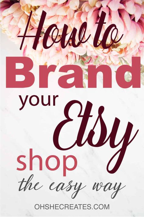 Etsy Shop Branding Ideas, How To Open Etsy Shop, Multiple Etsy Shops, Creating A Mission Statement, Making Money On Etsy, Business Thoughts, Starting An Etsy Business, Social Media Landscape, Etsy Shop Branding