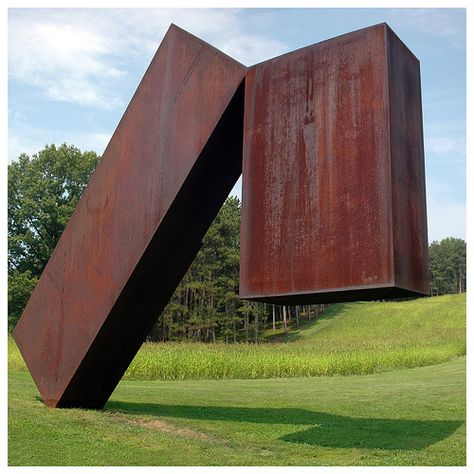 Suspended in Full, Mountainville, NY | Flickr - Photo Sharing! Storm King Art Center, Storm King, Weathering Steel, Metal Garden Art, King Art, Steel Art, Steel Sculpture, Sculpture Park, Jewish Art