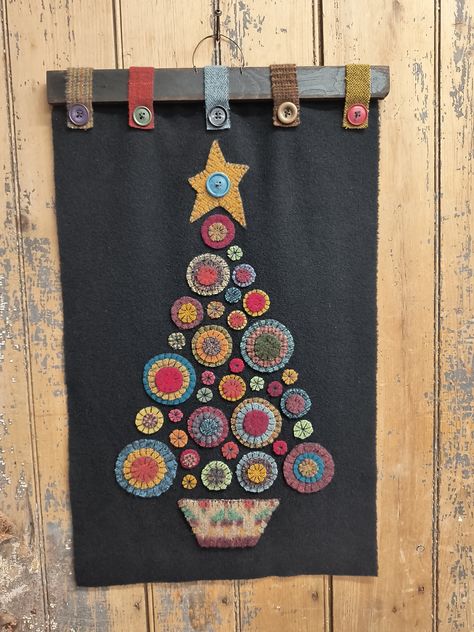 Felt wall hanging