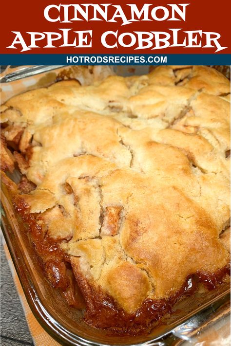 I love this super easy to make Cinnamon Apple Cobbler. A great way to use up those apples before they go bad. Ready in 45 minutes! Diced Apple Recipes, Applesauce Cobbler Recipe, Apple Cobbler Easy 3 Ingredients, Apple Cobbler Easy Bisquick, What To Do With Apples Going Bad, How To Use Apples Before They Go Bad, Use Apples Before They Go Bad, Cinnamon Apple Cobbler, Quick Apple Cobbler