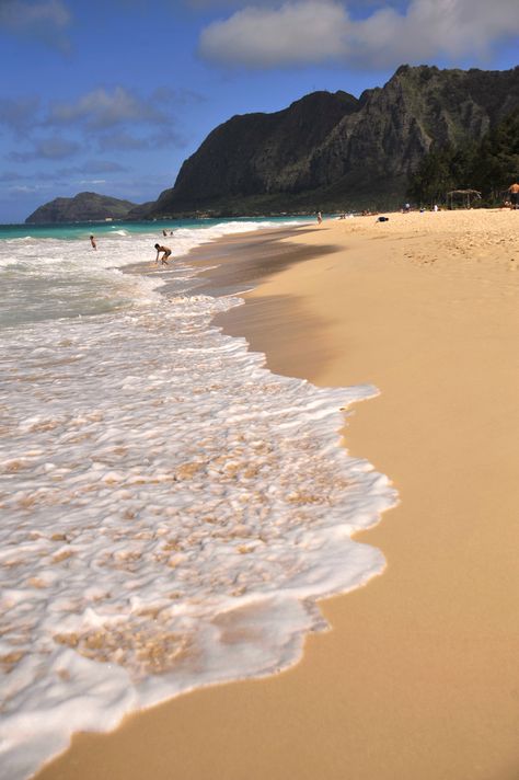 Waimanalo Beach Park, Oahu, Hawaii_ USA Waimanalo Beach, Oahu Wedding Venues, Oahu Beaches, Hawaii Beach Wedding, Great Vacation Spots, Simple Beach Wedding, Wedding Venues Hawaii, Honolulu Oahu, North Shore Oahu