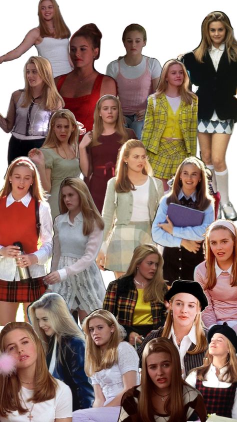 Cher Clueless Aesthetic Outfits, Cher From Clueless Outfits, Clueless Aesthetic Outfits, Cher Clueless Aesthetic, Clueless Cher Outfits, 90s Fashion Outfits 1990s Party, Clueless Outfits Inspiration, Cher Clueless Outfit, 90s Movies Fashion