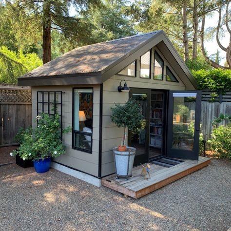 Studio Shed; prefab shed; tiny house; Portland Series Small Shed, Small Garden Shed, Backyard Guest Houses, Shed Makeover, Shed Office, Backyard Cottage, Modern Shed, Studio Shed, Backyard House