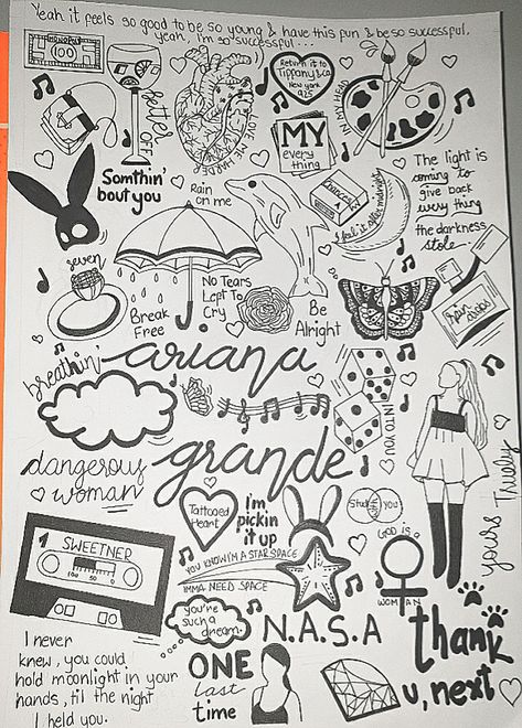 Ariana Grande Aesthetic Drawing, Drawing Ideas Ariana Grande, Ariana Grande Drawings Easy, How To Draw Ariana Grande, Ariana Grande Coloring Pages, Ariana Grande Sketch, Spotify Polaroid, Ariana Drawing, Ariana Grande Art