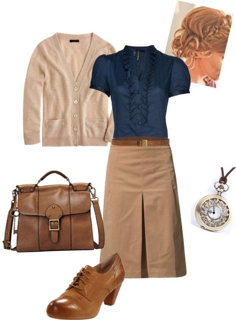 831c2f88a604a07ca94314b56a4921b8desc48405306ri Beige Skirt, Mode Boho, Mode Casual, A Skirt, Date Outfits, 가을 패션, Mode Vintage, Work Attire, Mode Inspiration