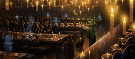 My Favourite Illustrations from Pottermore - Album on Imgur Pottermore Art, Sorting Ceremony, Hogwarts Houses Quiz, Hufflepuff Wallpaper, House Quiz, Which Hogwarts House, Harry Potter Stories, Harry Potter Illustrations, Harry Potter Houses