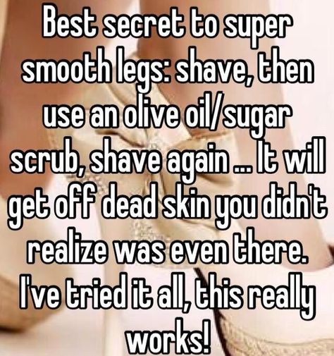 Super Smooth Legs, Smooth Legs, Beauty Remedies, Diy Beauty Hacks, Homemade Beauty Products, Health And Beauty Tips, Beauty Treatments, All Things Beauty, Beauty Secrets