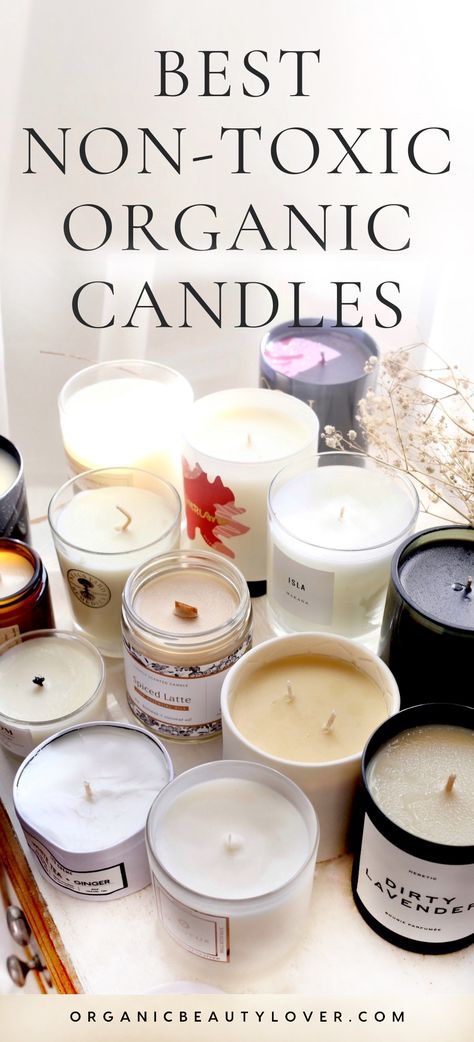 Healthy Candles, Organic Beeswax Candles, Popular Candles, Priority List, Candle Making Wax, Diy Candles Scented, Candle Types, Organic Candles, Clean Candle