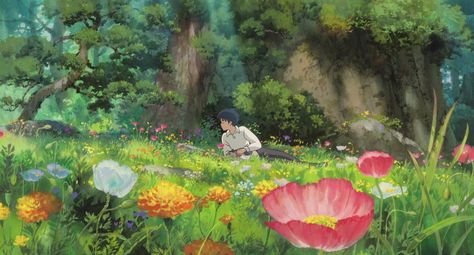 43 Of The Most Impossibly Beautiful Shots In Studio Ghibli History Studio Ghibli Films, Art Studio Ghibli, Secret World Of Arrietty, Personajes Studio Ghibli, Studio Ghibli Background, Piskel Art, 8bit Art, Ghibli Artwork, The Secret World