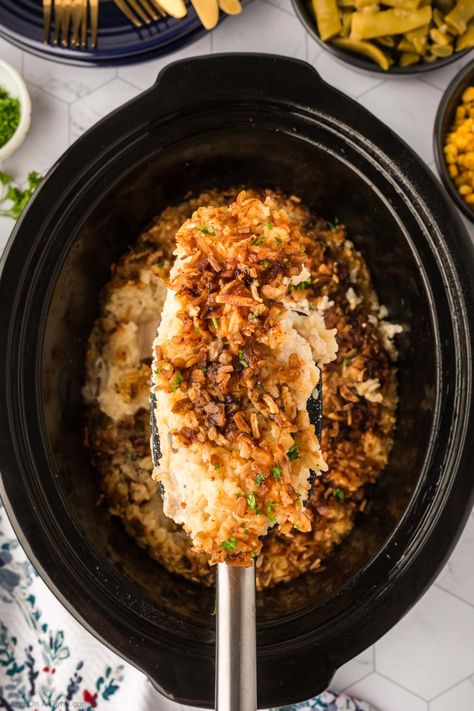 Crock Pot No Peek Chicken - Eating on a Dime Crockpot Chicken Casserole, Slow Cooker Chicken Rice, Chicken And Rice Crockpot, Simple Ingredient Recipes, No Peek Chicken, No Peek, Eating On A Dime, Slow Cooker Casserole, Chicken Casserole Recipe