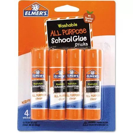 Elmers Glue Stick, Office Tape, Elmer's Glue, School Glue, Glue Stick, Glue Sticks, Glue Crafts, Care Package, School Projects