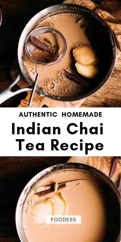 Indian Tea Recipe Masala Chai, Chai Tea Latte Recipe Homemade, Healthy Chai Tea Latte, Indian Chai Tea Recipe, Diy Chai Tea, Chai Tea Concentrate Recipe, Indian Chai Tea, Tea Mixes, Masala Chai Recipe