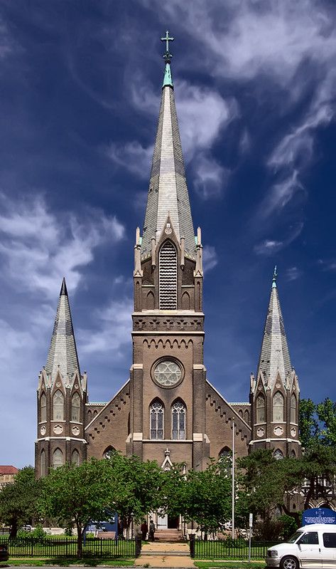 Saint Matthew the Apostle Roman Catholic Church, in Saint … | Flickr Steven Scott, Church Photography, St Matthew, Saint Louis Missouri, Houses Of The Holy, Catholic Churches, Saint Matthew, Church Gifts, Cathedral Basilica