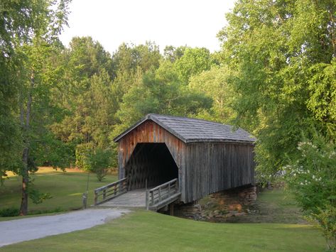 Auchumpkee Covered Bridge | Located south of Thomaston Georg… | Flickr Covered Bridges Painting, Covered Bridge Photo, Campbells Covered Bridge Photos, Parke County Covered Bridges, Park County Indiana Covered Bridges, Grant Park, Peaceful Place, Covered Bridge, Milwaukee Wisconsin